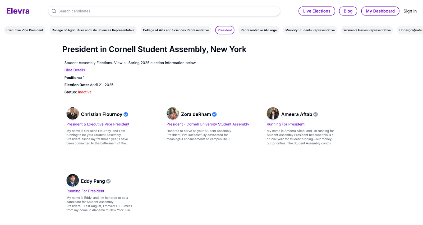 Professional Campaign Layout